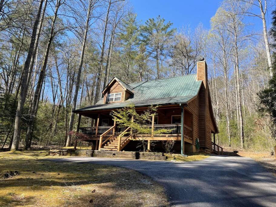2 Bed Cabin Hot Tub Close To Helen #16 Luaran gambar