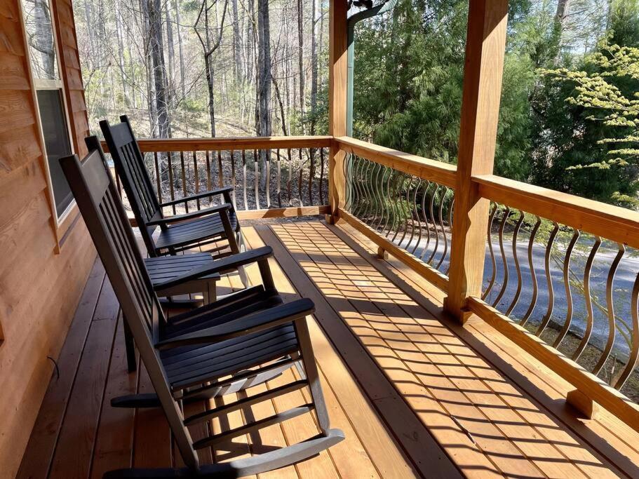 2 Bed Cabin Hot Tub Close To Helen #16 Luaran gambar